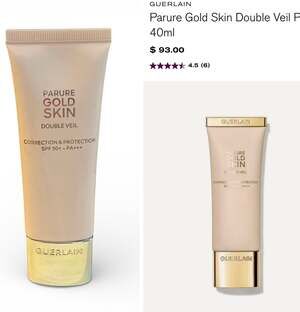 Guerlain Gold Skin Double Veil Rejuvenating Effect Skin-Caring Perfection Primer